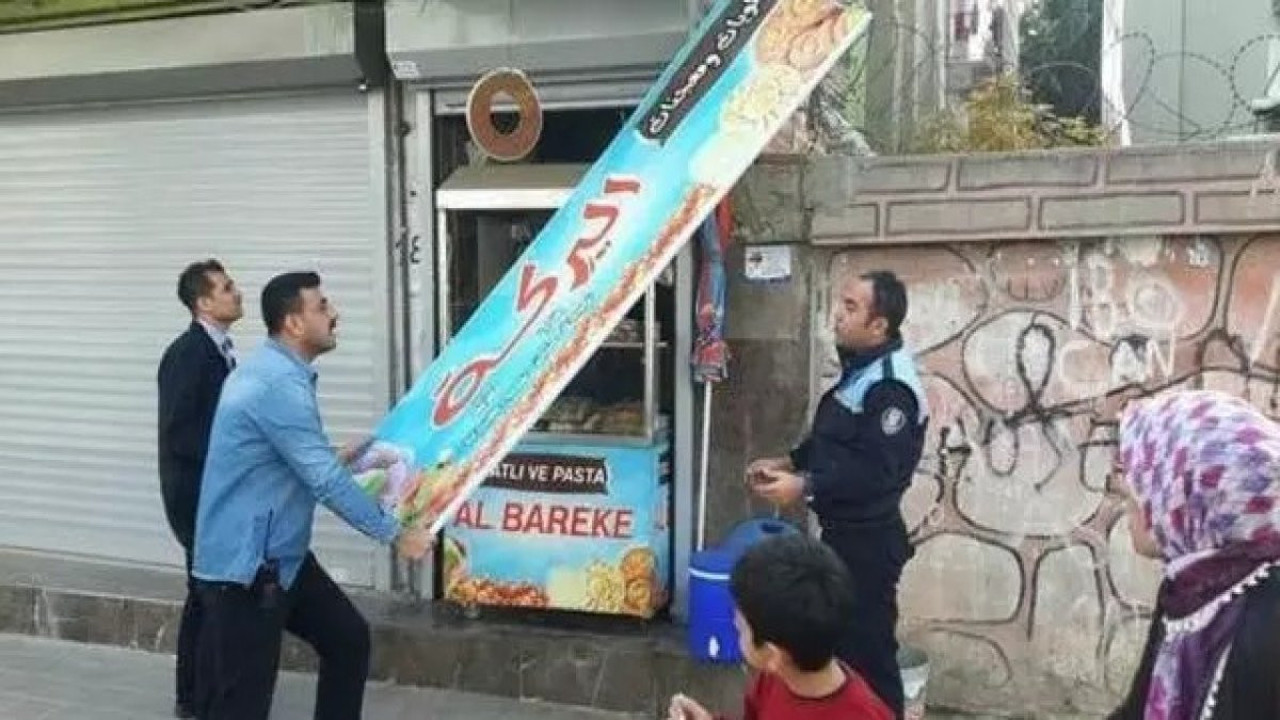 Türkiye Cumhuriyeti’nde Arapça tabelaları sökenlere ağır ceza