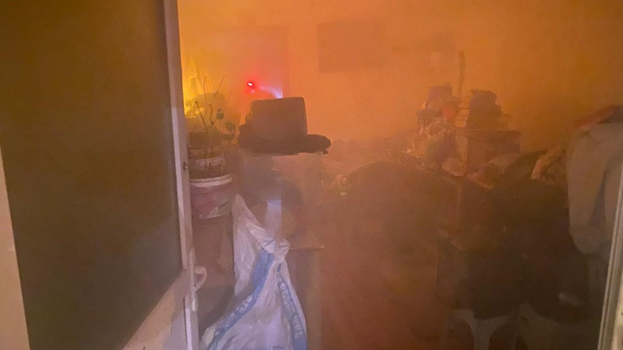 Kırklareli'nde ocakta bırakılan yemek mutfağı yaktı