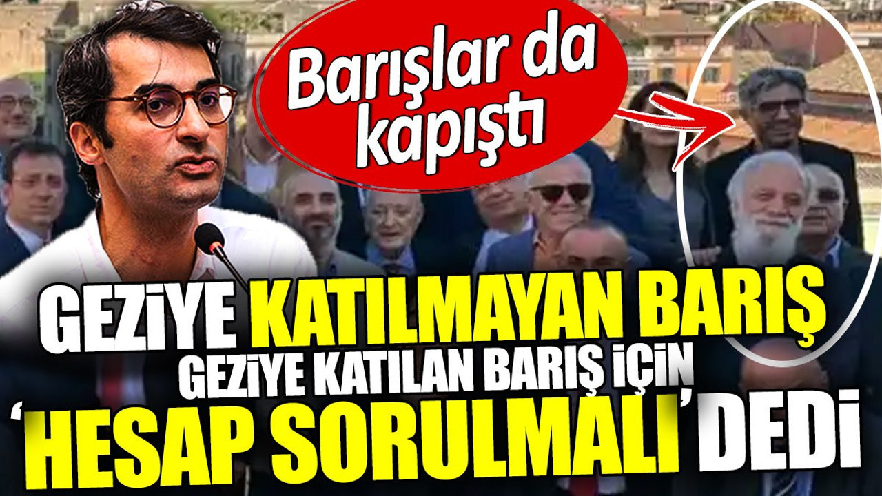 Geziye katılmayan Barış geziye katılan Barış için "Hesap sorulmalı" dedi. Barışlar da kapıştı
