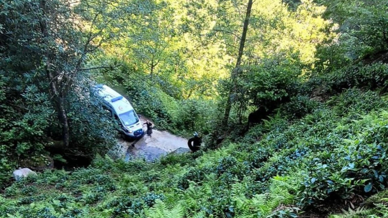 Çay keserken düşüp yaralandı