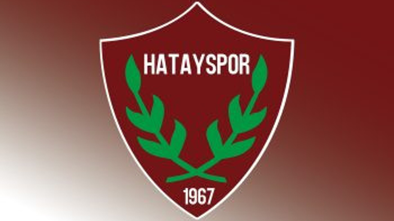 Hatayspor'dan flaş açıklama
