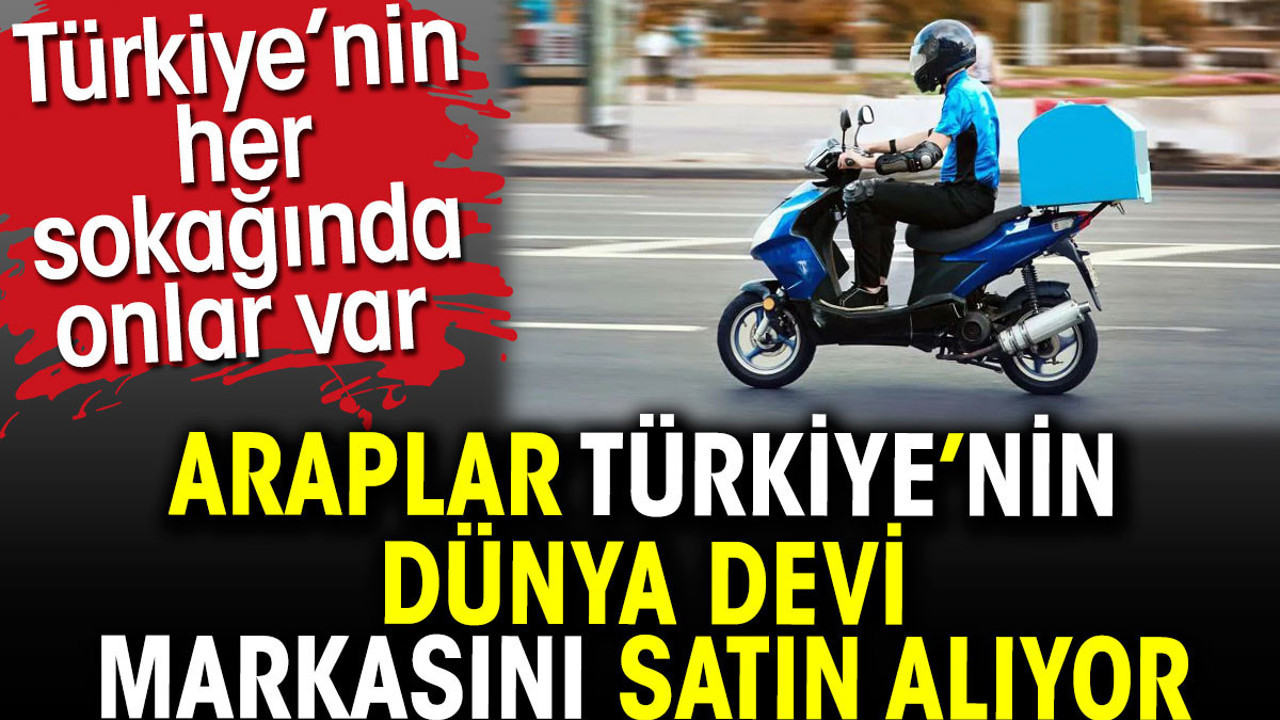 Araplar Türkiye’nin dünya devi markası Getir'i satın alıyor. Türkiye’nin her sokağında onlar var