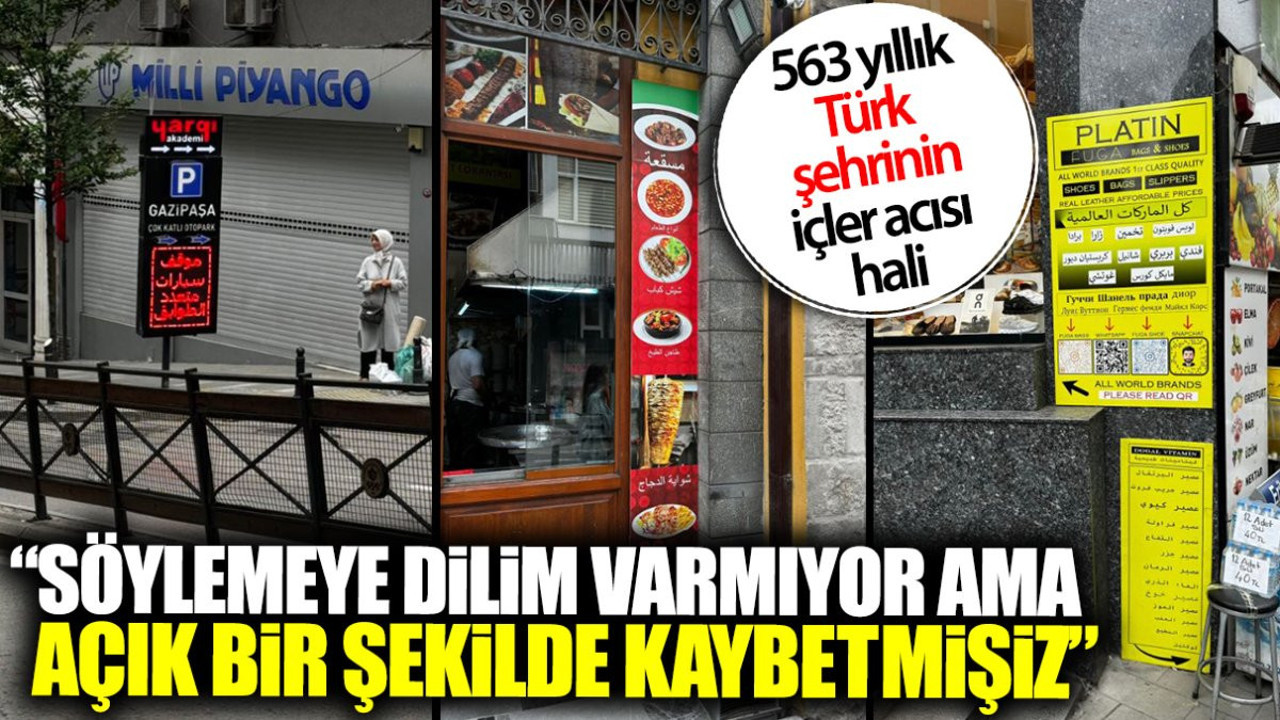 563 yıllık Türk şehrinin içler acısı hali