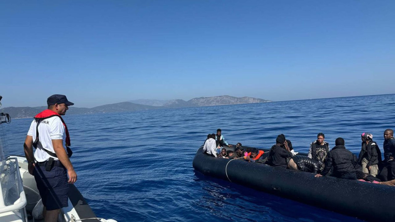 Kuşadası'nda 36 kaçak göçmen yakalandı