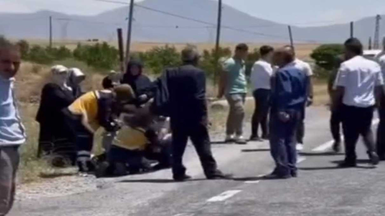 Van'da trafik kazası. 1 yaralı