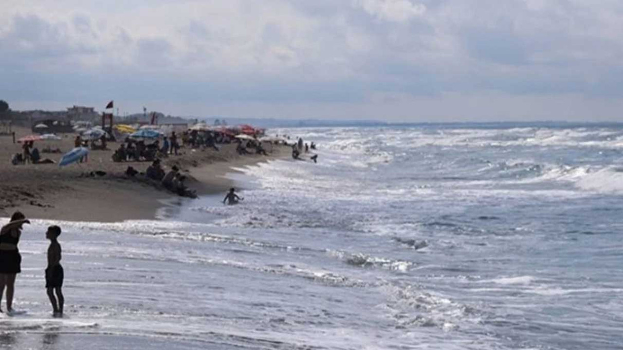 Bir ilde denize girişler yasaklandı