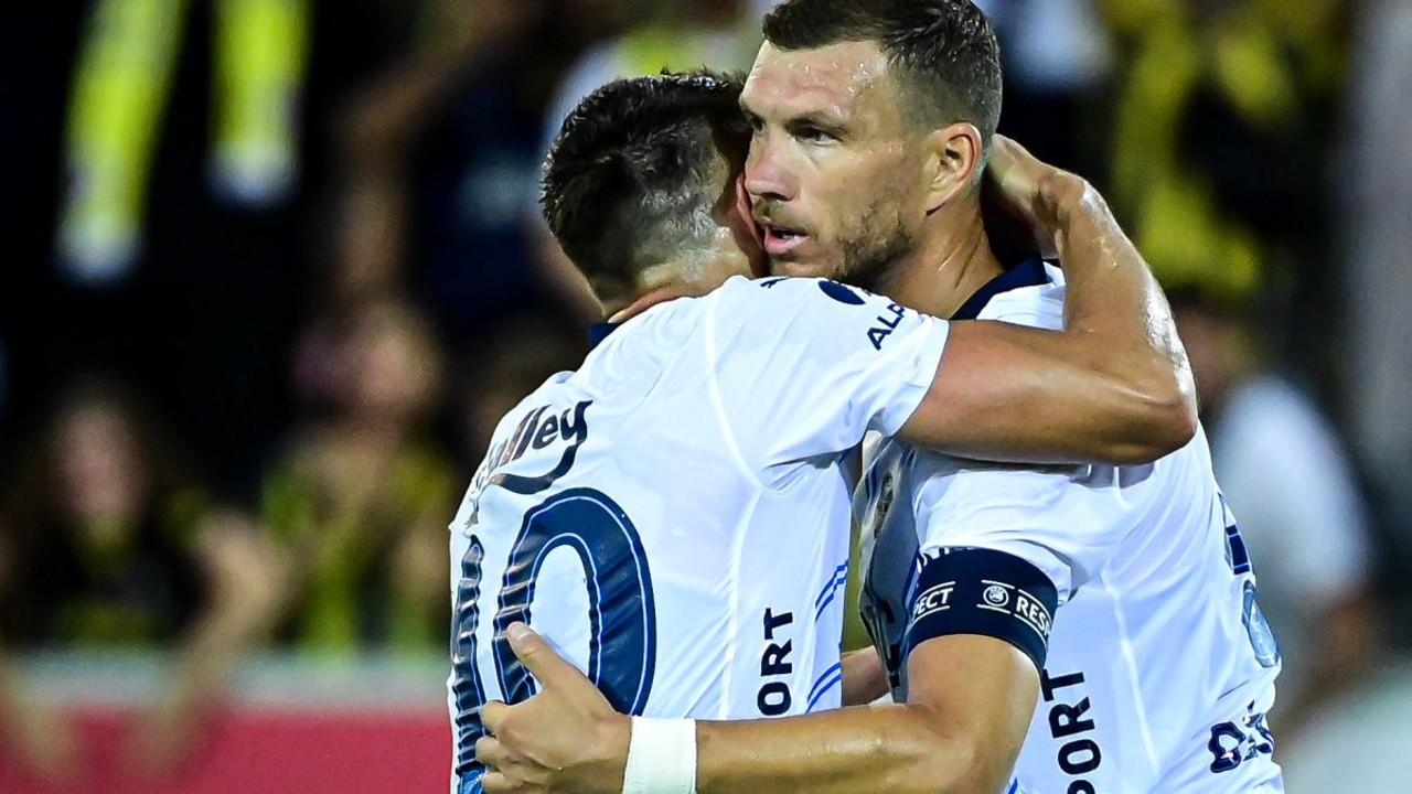 Dzeko Lugano'yu yıktı geçti. Fenerbahçe avantajı kaptı