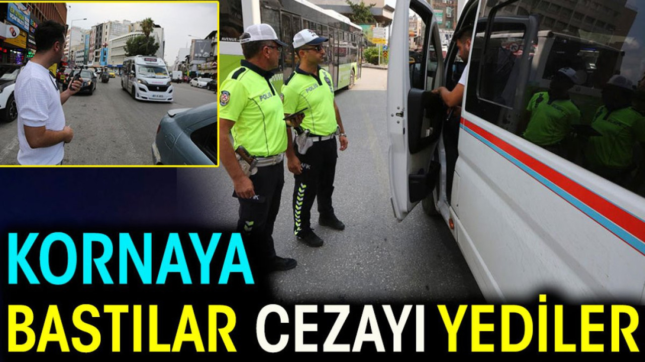 Kornaya bastılar cezayı yediler