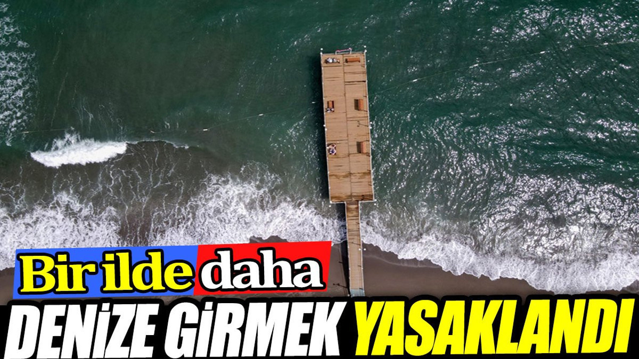 Bir şehirde daha denize girmek yasaklandı (28 Temmuz 2024)