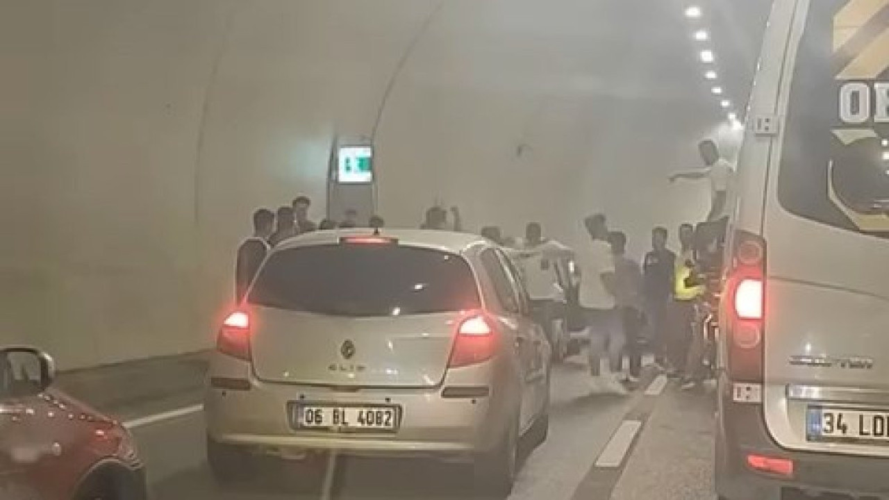 Asker uğurlaması adı altında tünel kapatanlar yakalandı