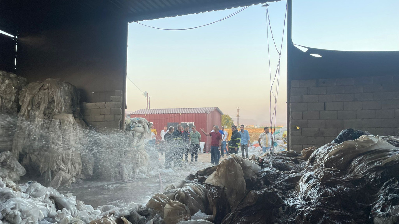 Fabrikada yangın çıktı