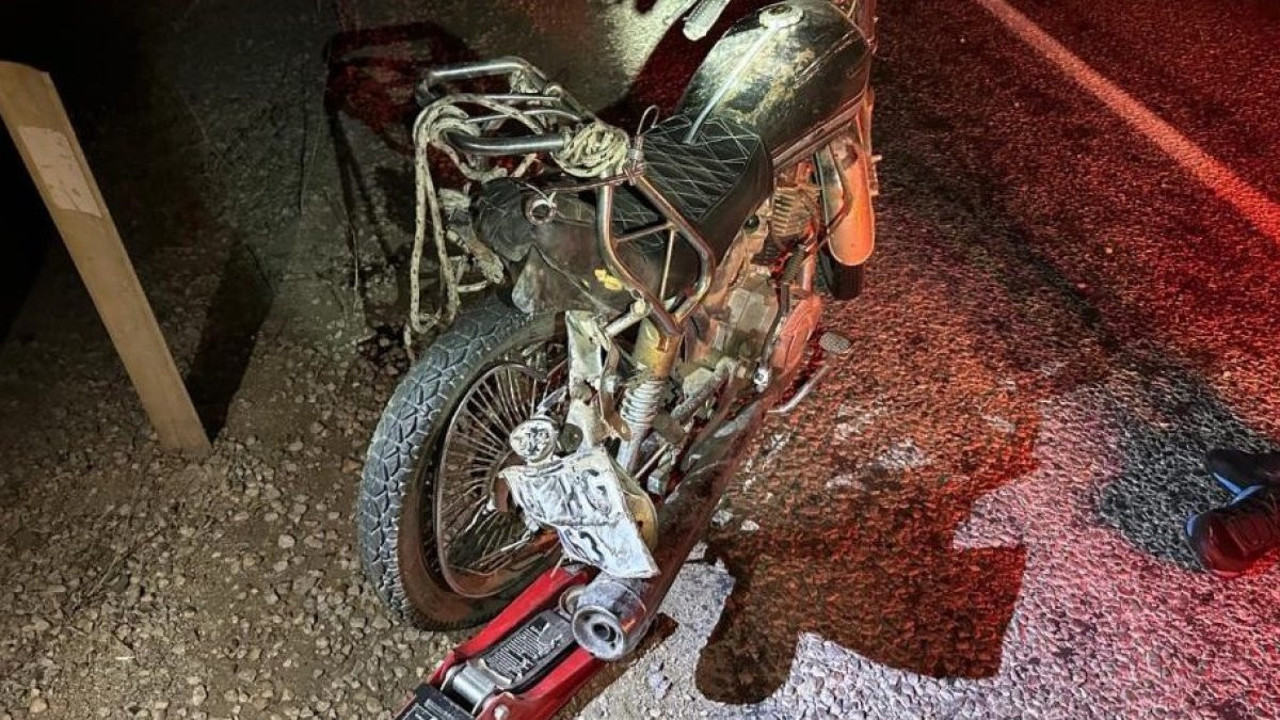 Otomobil ile motosiklet çarpıştı: 1 yaralı (17 Ağustos 2024)