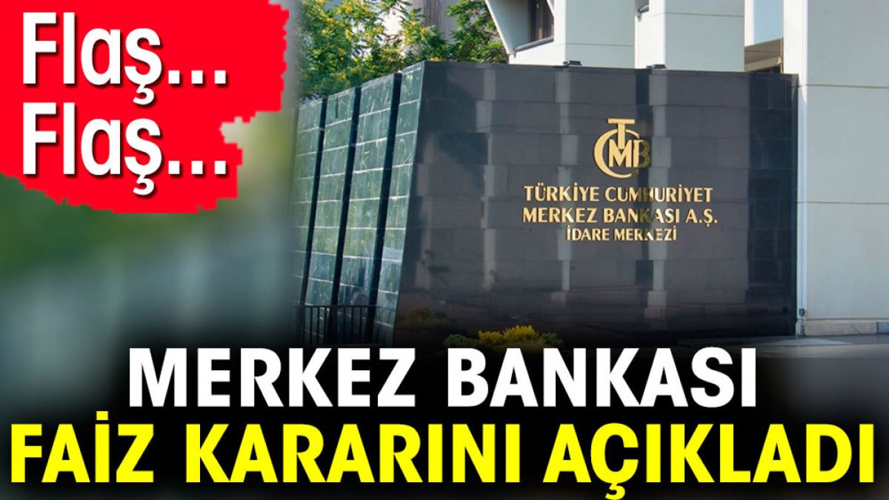 Merkez Bankası faiz kararını açıkladı (20 Ağustos 2024)