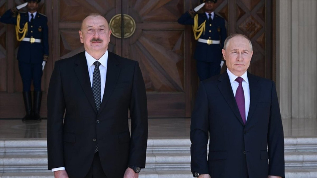 Putin ile Aliyev Güney Kafkasya'daki durumu görüştü