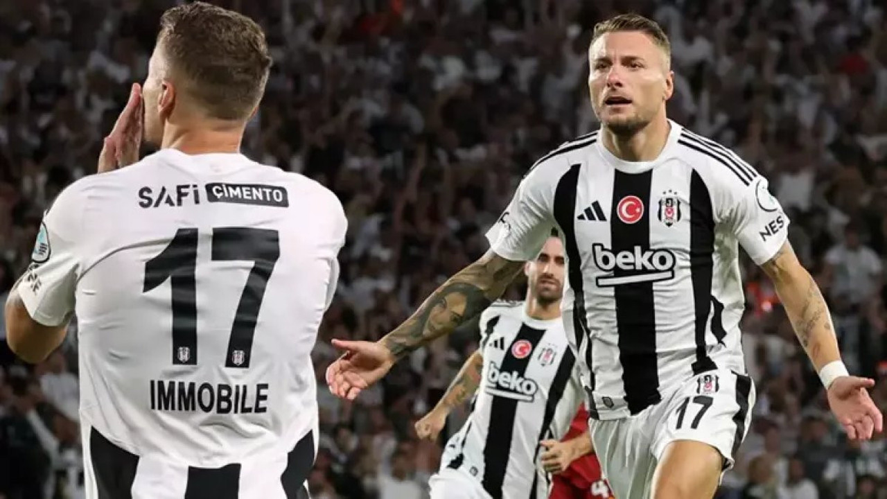 Immobile affetmedi. Beşiktaş maça hızlı başladı
