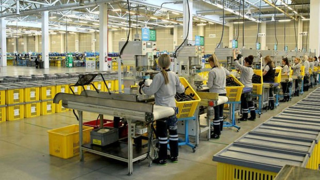 Sanayi üretiminde düşüş (10 Eylül 2024)