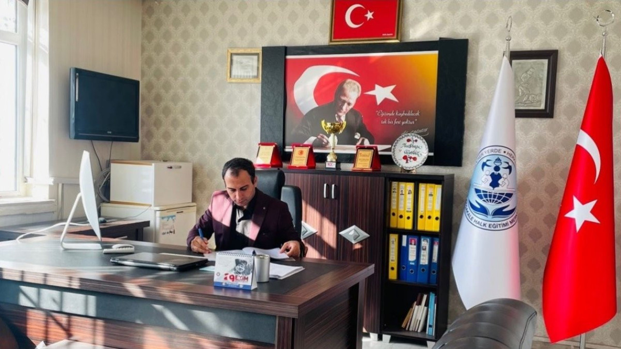 Makam odasında intihar etti. Yakınlarına 2 sayfalık mektup bıraktı