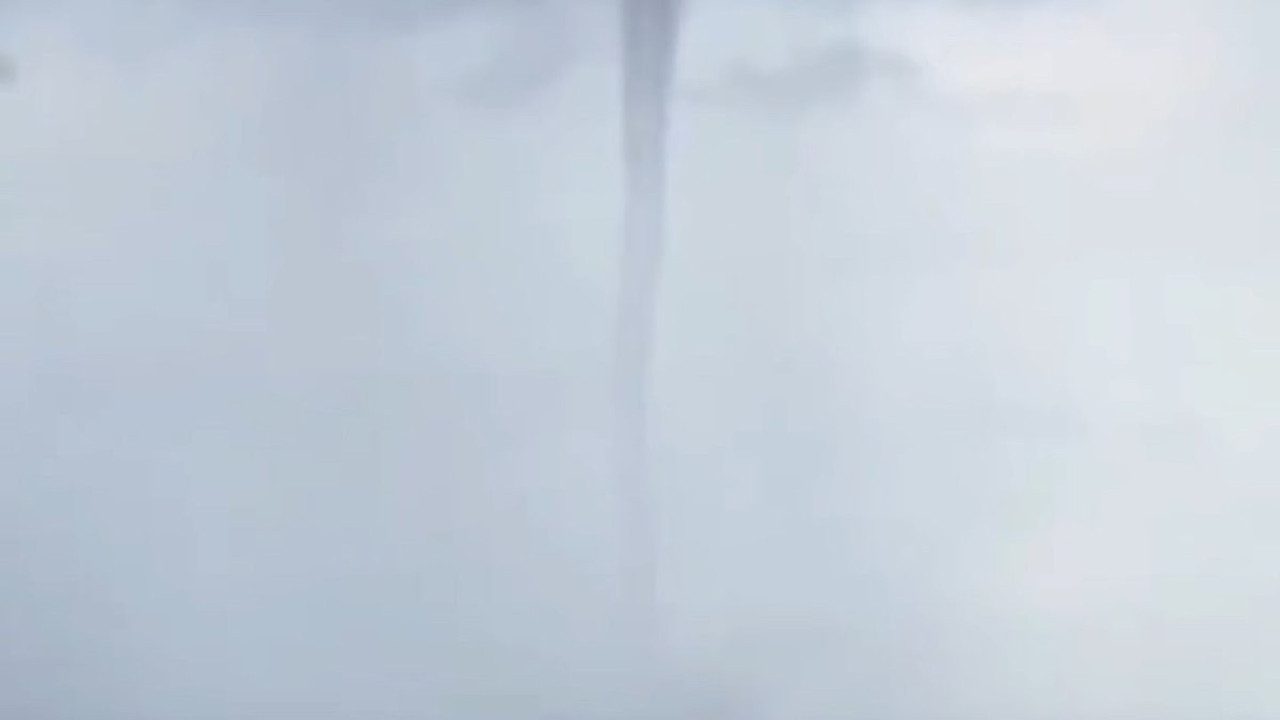 Zonguldak'ta denizde hortum paniği