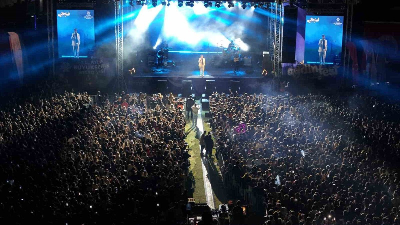 Aydınfest Gençlik Festivali'ne dev katılım