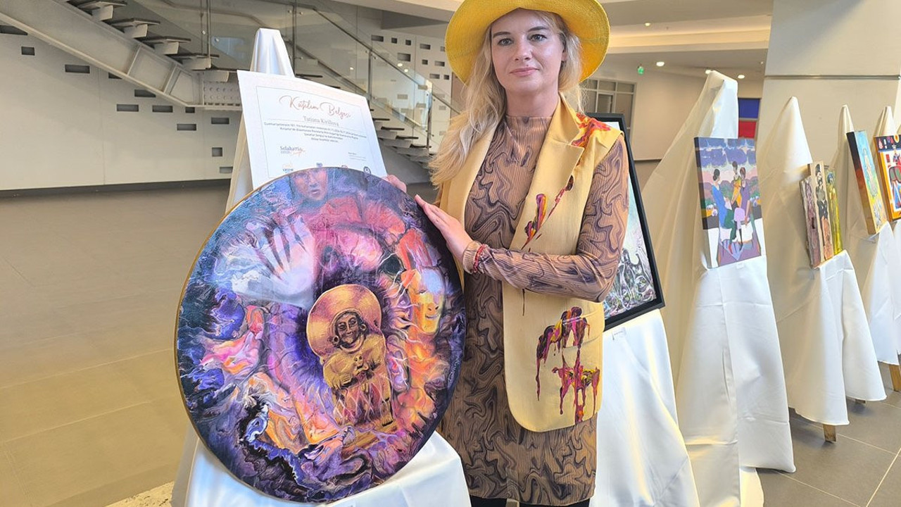 Rus Sanatçı, Anadolu kadınını resmetti