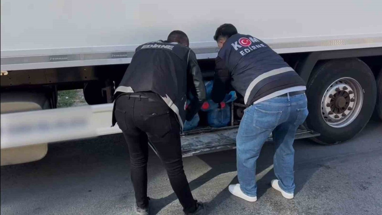 Kapıkule’de 24 kilogram uyuşturucu ele geçirildi