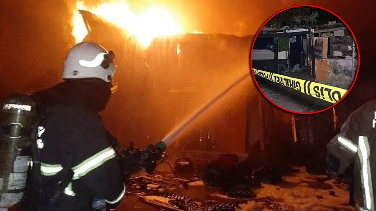 İzmir'de yürekleri yakan olay! Anne hurda toplamaya gitti, 5 çocuğu yanarak can verdi