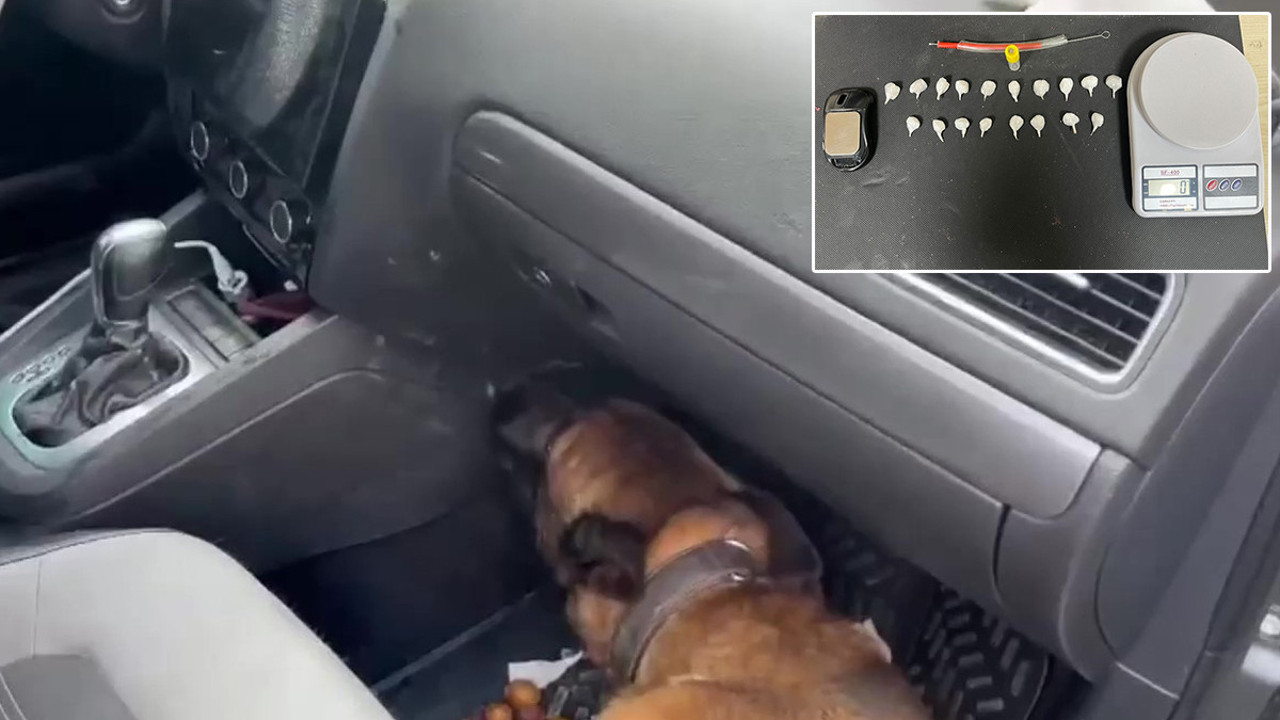 Düzce'de uyuşturucu kuryesini kıskıvrak yakalandı