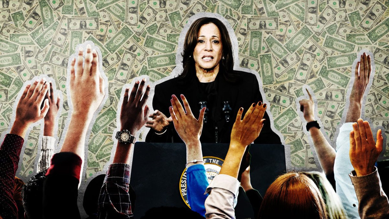Kamala Harris'in bağış çabaları sürüyor