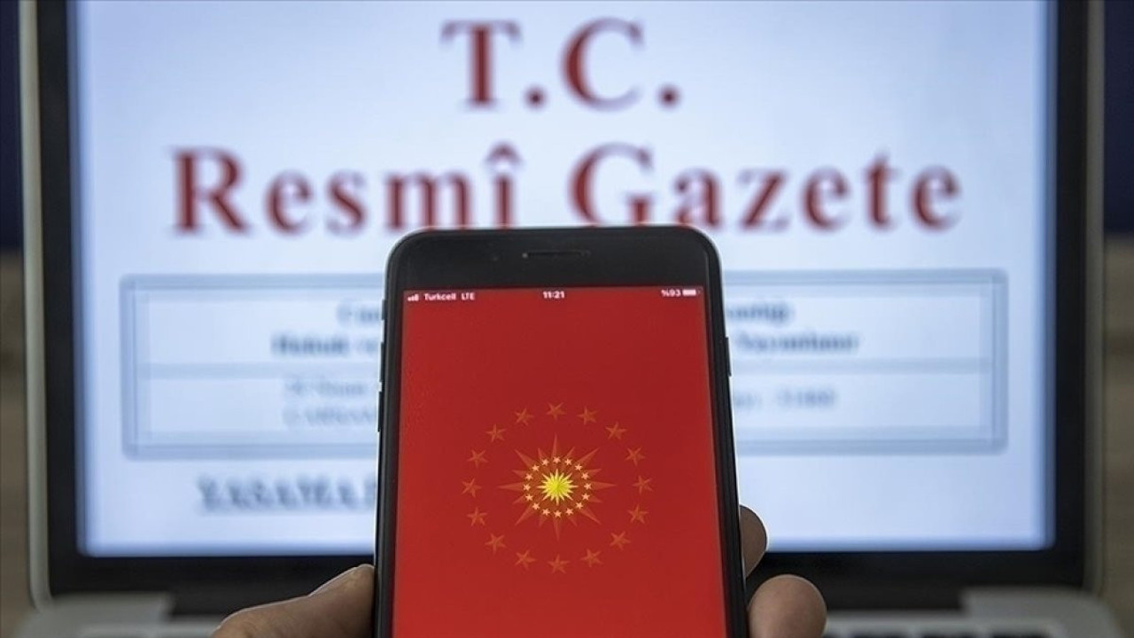 TBMM kararı Resmi Gazete'de