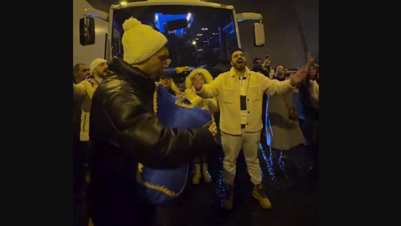 Anadolu Otoyolunda horonla ısındılar