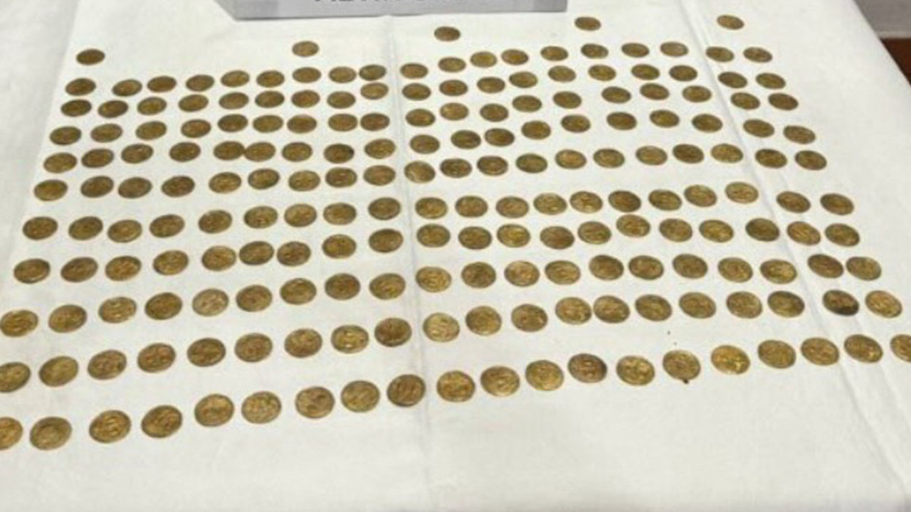 Bizans dönemine ait 201 adet ele geçirildi