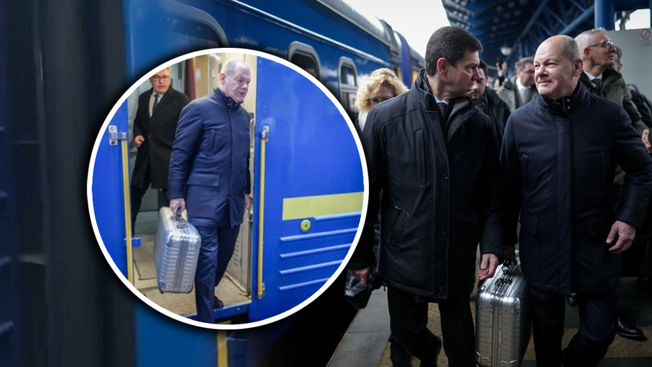 Tüm dünya Olaf Scholz'un sırrının peşinde: Elinden hiç bırakmadı! O bavulda ne var?