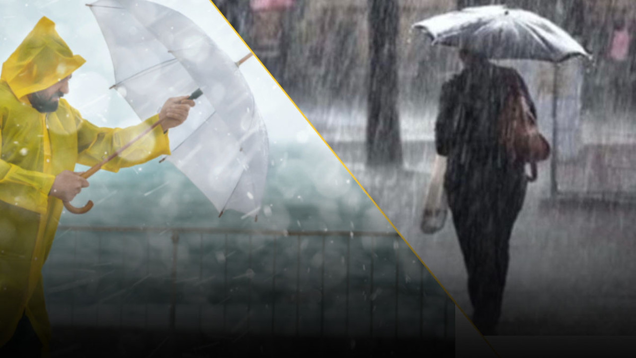 Meteoroloji'den sarı kodlu uyarı! Kuvvetli sağanak geliyor (7 Aralık 2024 hava durumu)