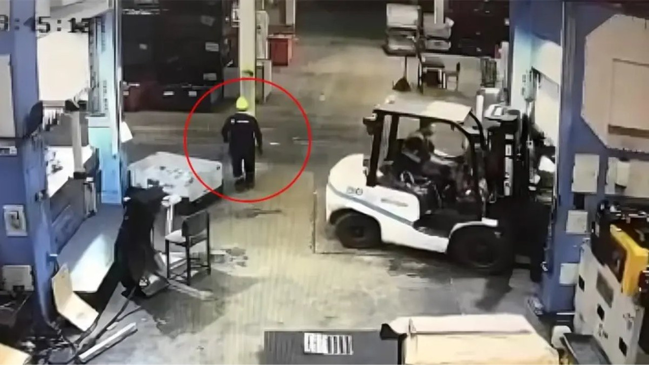 3 ay önce baba olmuştu! Fabrikada forklift ile demir dolap arasına sıkışarak can verdi