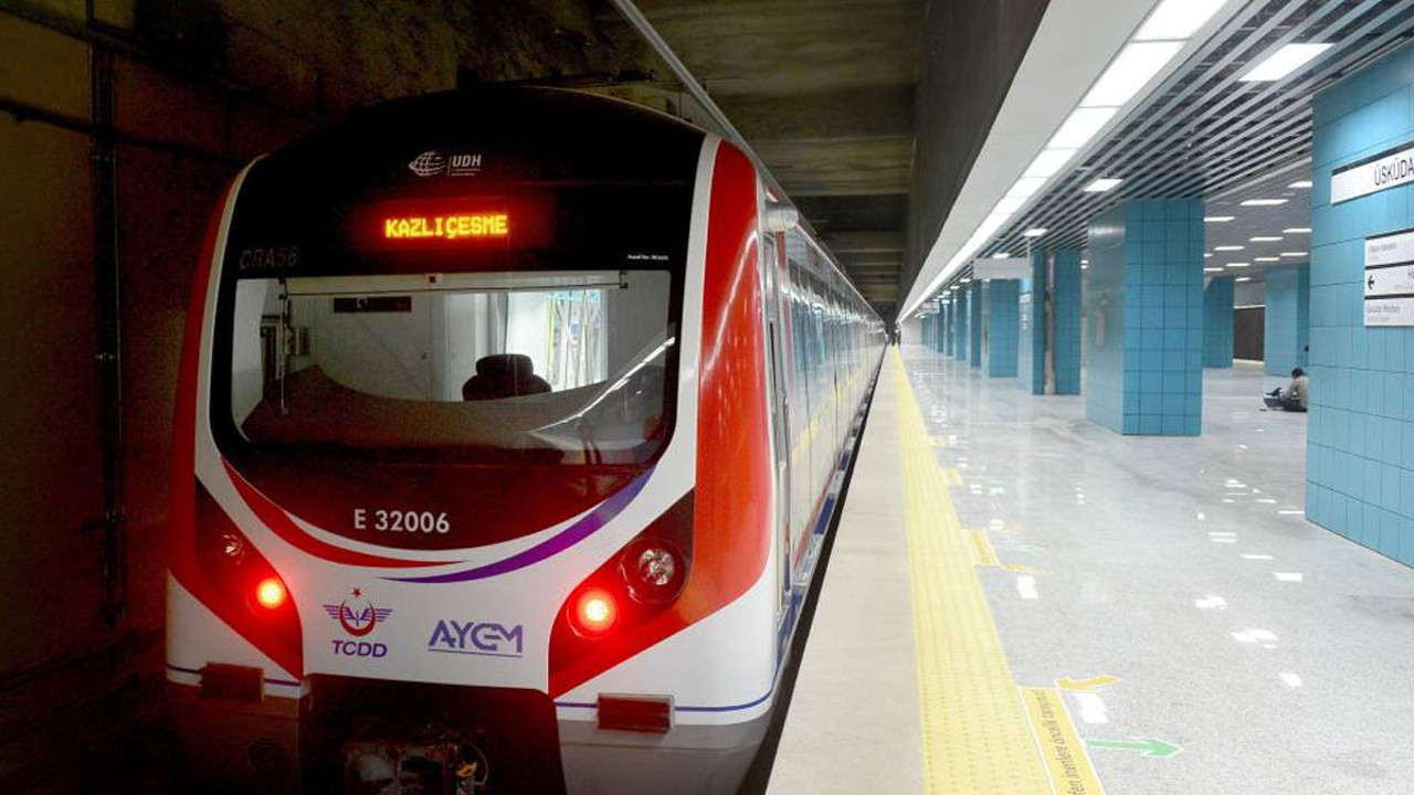 Marmaray'da seferler durduruldu!