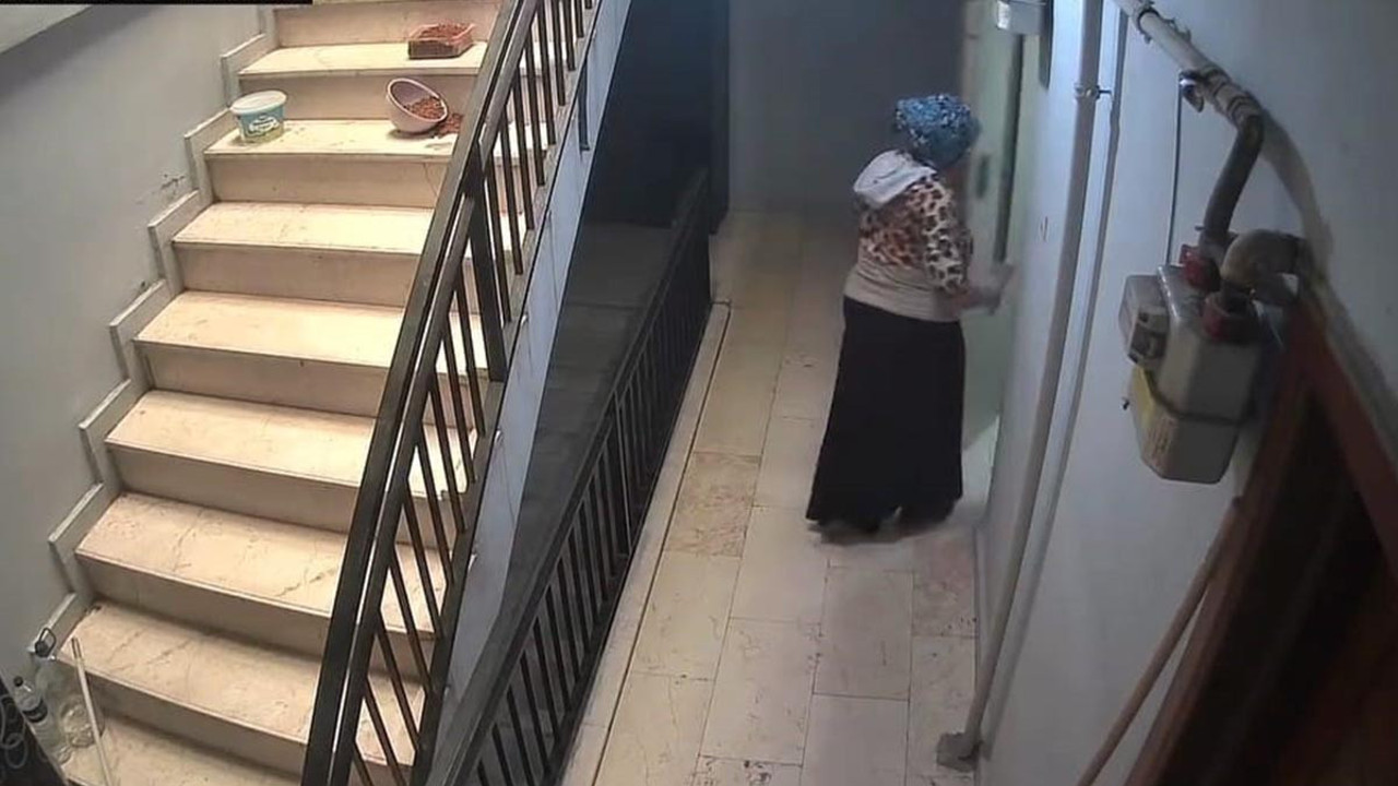 İnegöl’de kadın hırsız duyduğu ses sonrası telaşa kapılıp kaçtı