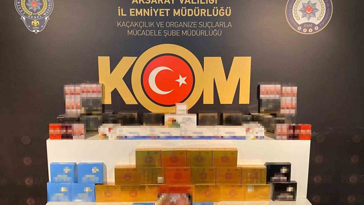 Aksaray’da 2 ayrı operasyon! Sahte alkol ve kaçak cinsel ürünler ele geçirildi