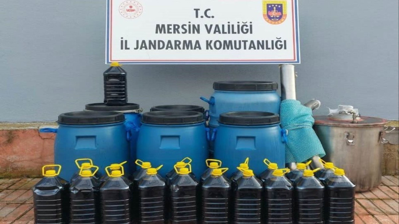 Piyasaya sürülmek için hazırlanmıştı! 420 litre sahte içki ele geçirildi