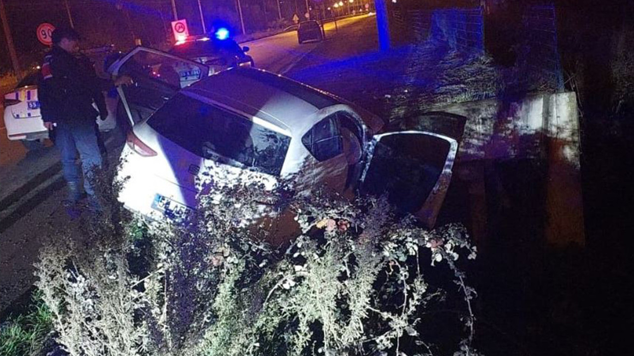 Samsun’da feci kaza: İstinat duvarına çarptı: 1 ölü 2 yaralı