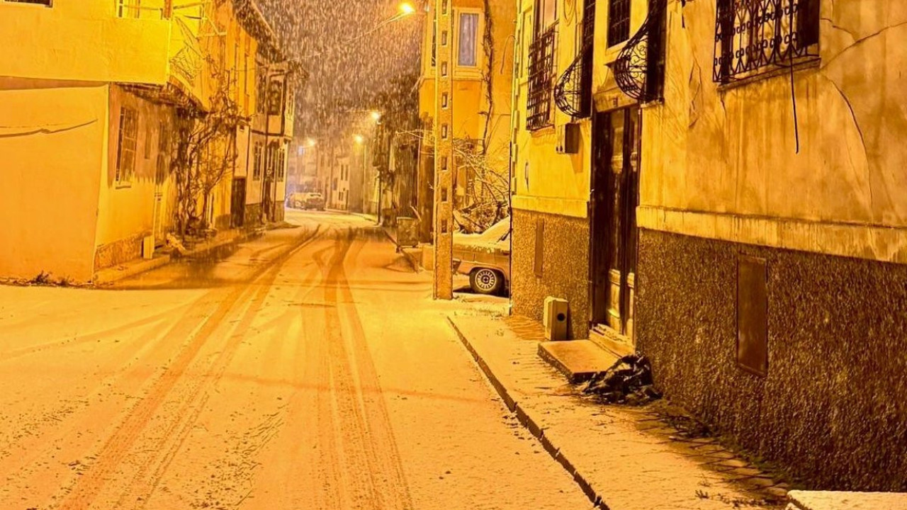 Çorum beyaza büründü