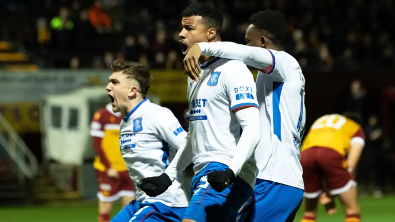 Rangers 2-0 geriye düştüğü maçta Motherwell ile berabere kaldı