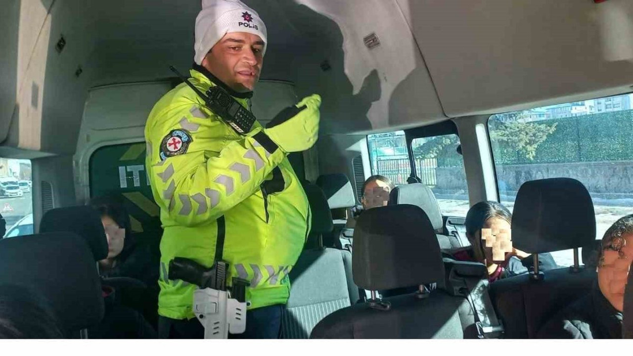 Kars’ta okul servislerine sıkı denetim