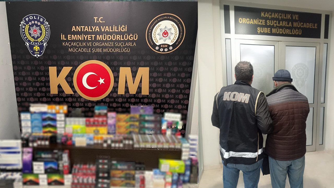 Antalya’da sahte içki alarmı: 108 bin şişe kaçak içki ele geçirildi