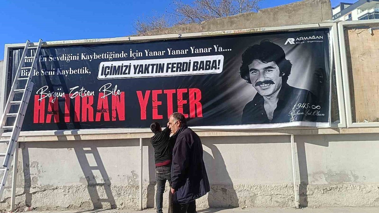 Adana'da Ferdi Tayfur’a büyük vefa
