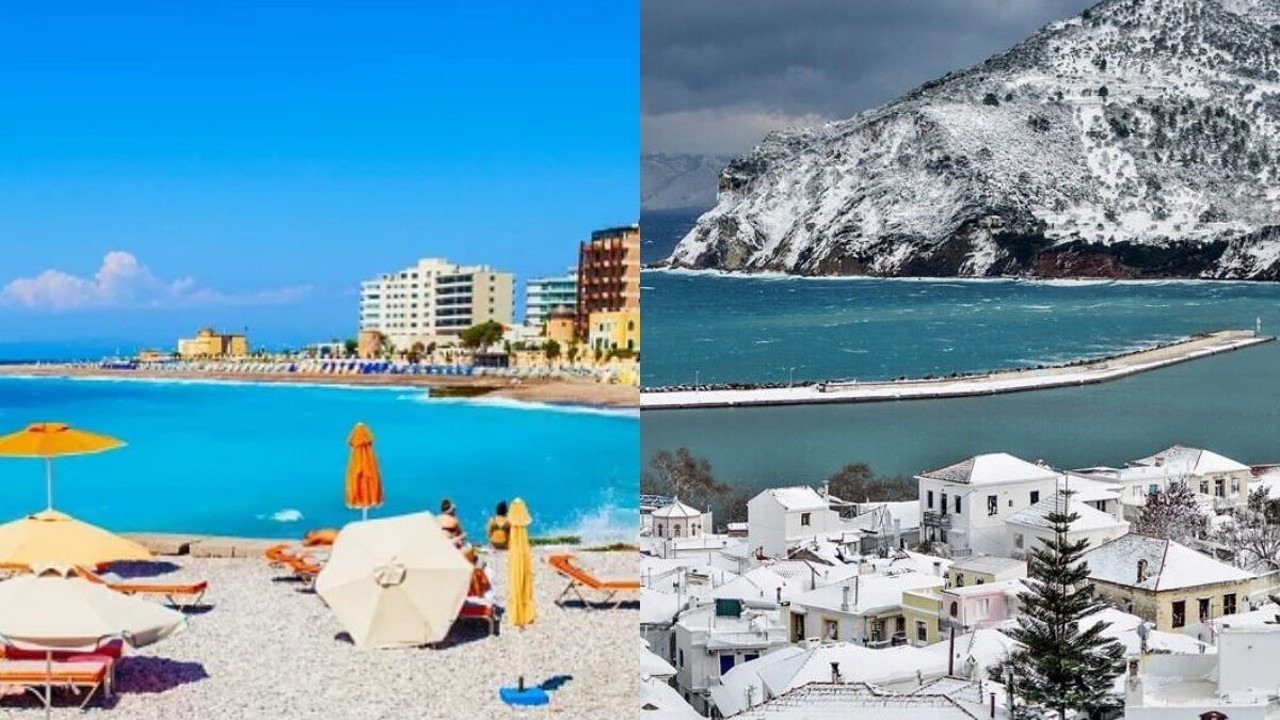 Komşu kışı ve yazı uçlarda yaşadı