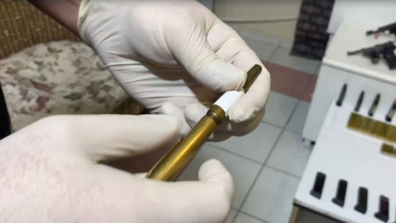 Kırıkkale'de kalem görünümlü suikast silahı ele geçirildi