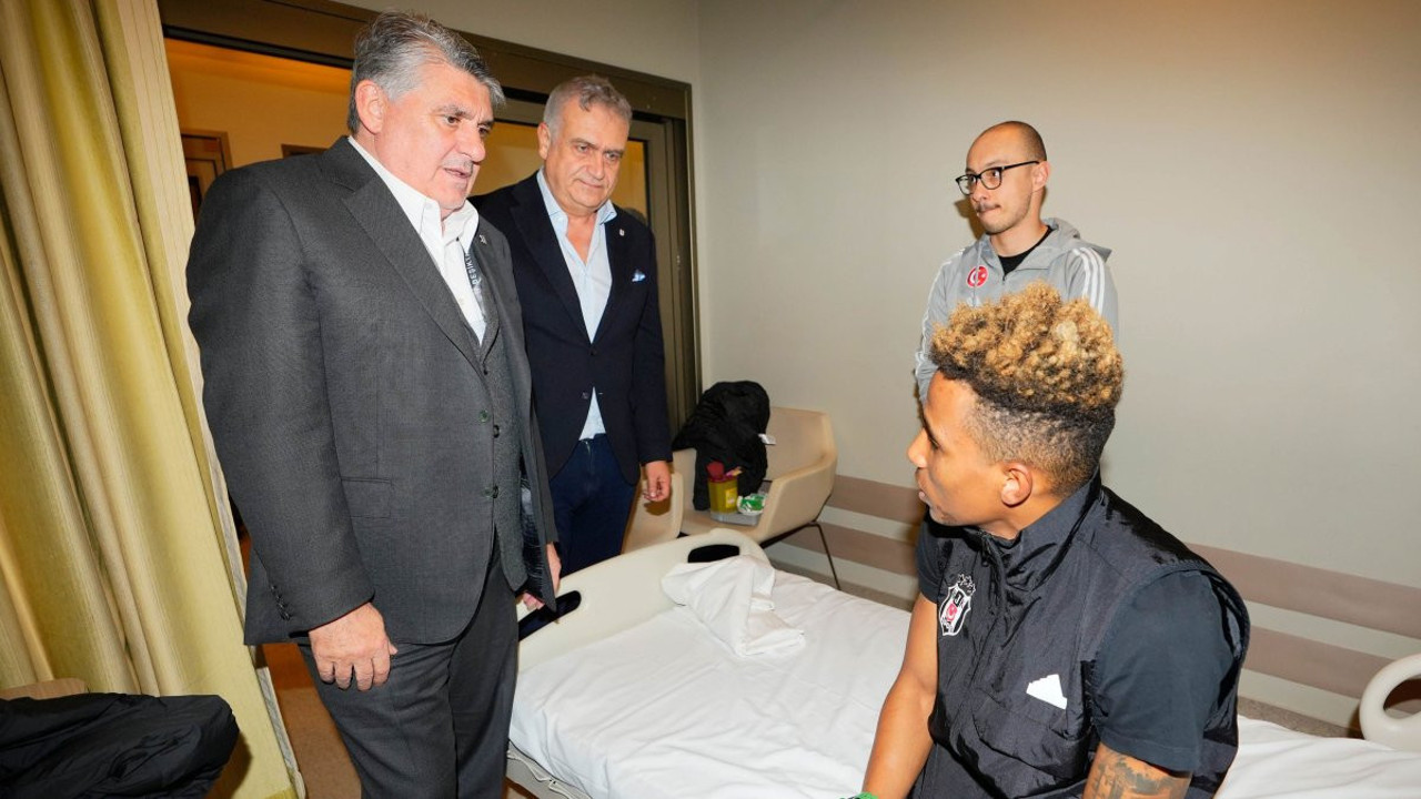 Serdal Adalı Gedson Fernandes’i ziyaret etti