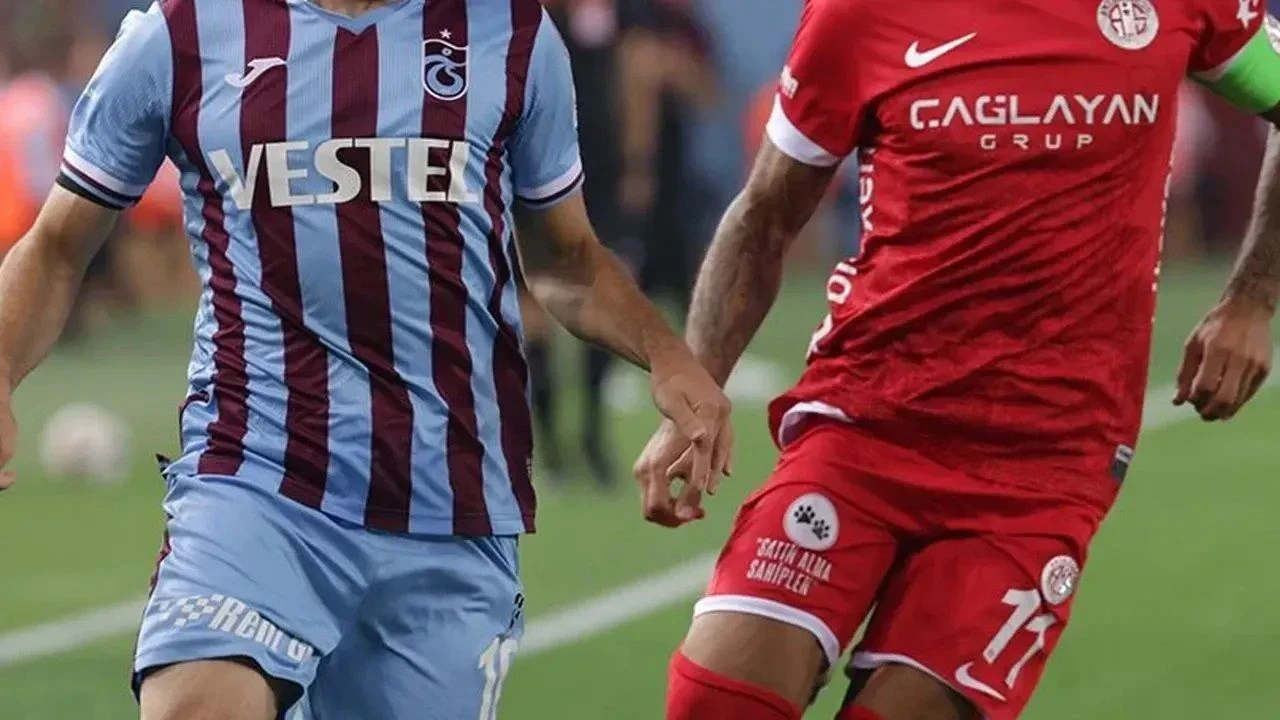 Trabzonspor evinde Antalyaspor'u ağırlıyor