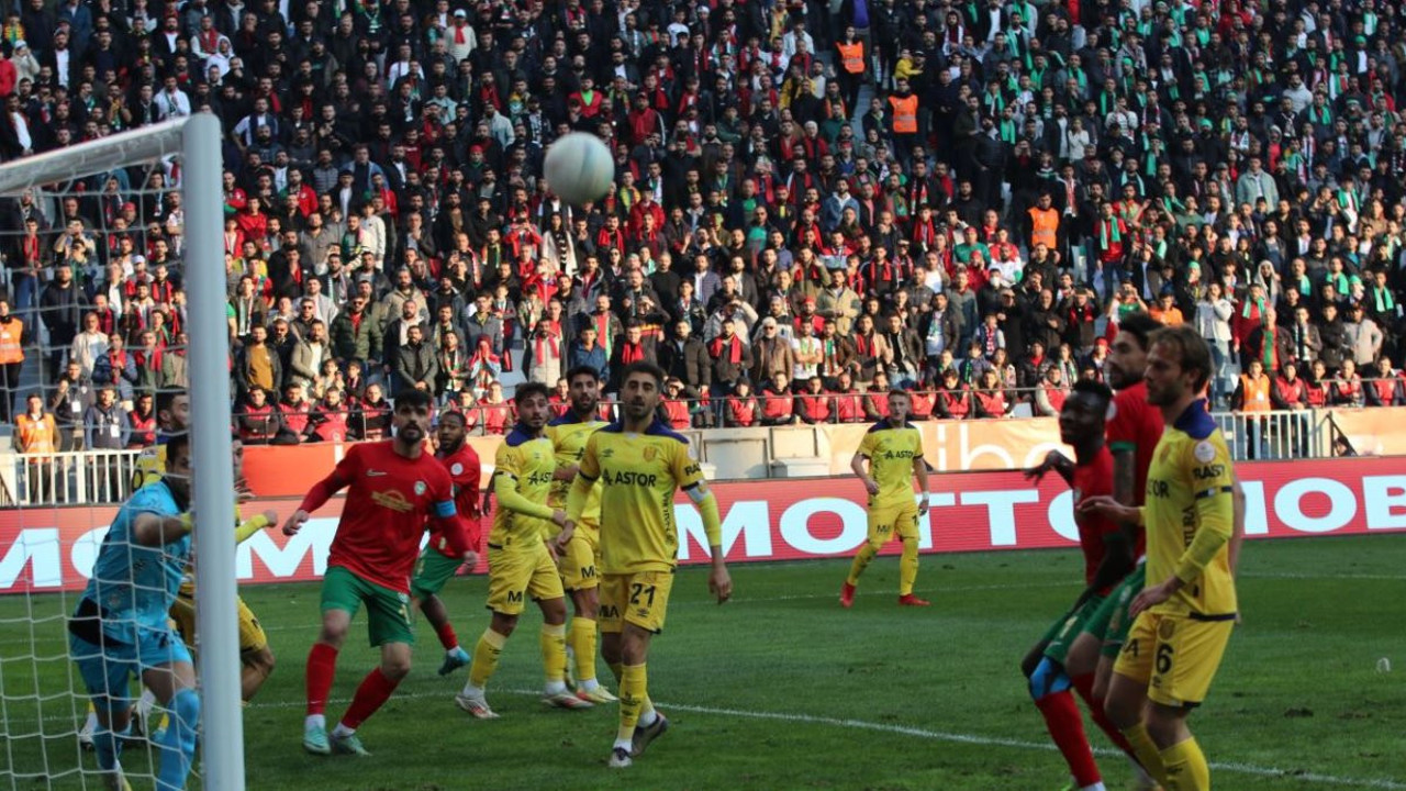 Trendyol 1. Lig'de Amed Sportif Faaliyetler MKE Ankaragücü'nü 1-0 mağlup etti
