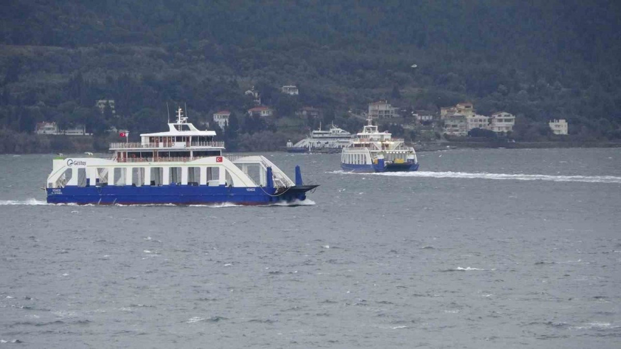 Deniz ulaşımında çok sayıda sefer iptal edildi
